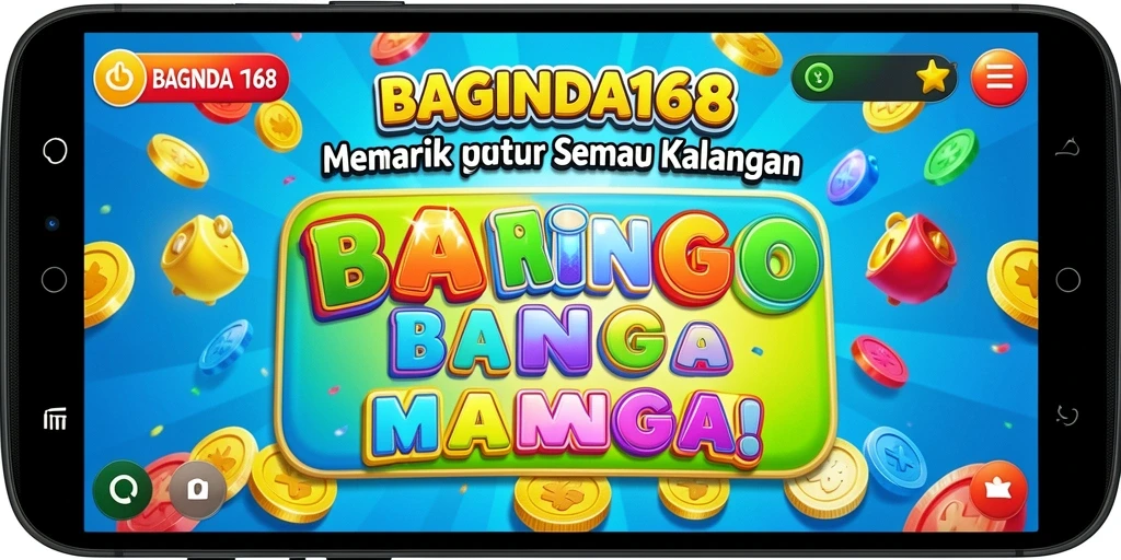 Tampilan gameplay seru dalam aplikasi Bingo BAGINDA168.