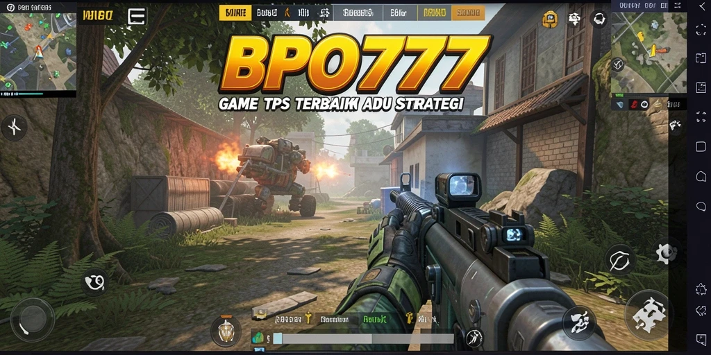 Screenshot gameplay BPO777 dengan aksi pertempuran yang seru.