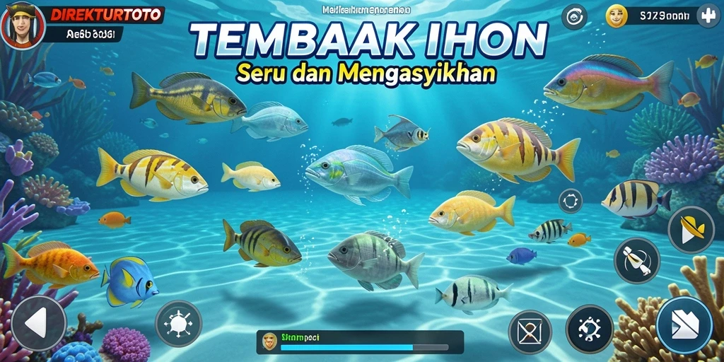 Gameplay menarik dalam Tembak Ikan yang mengasyikkan.