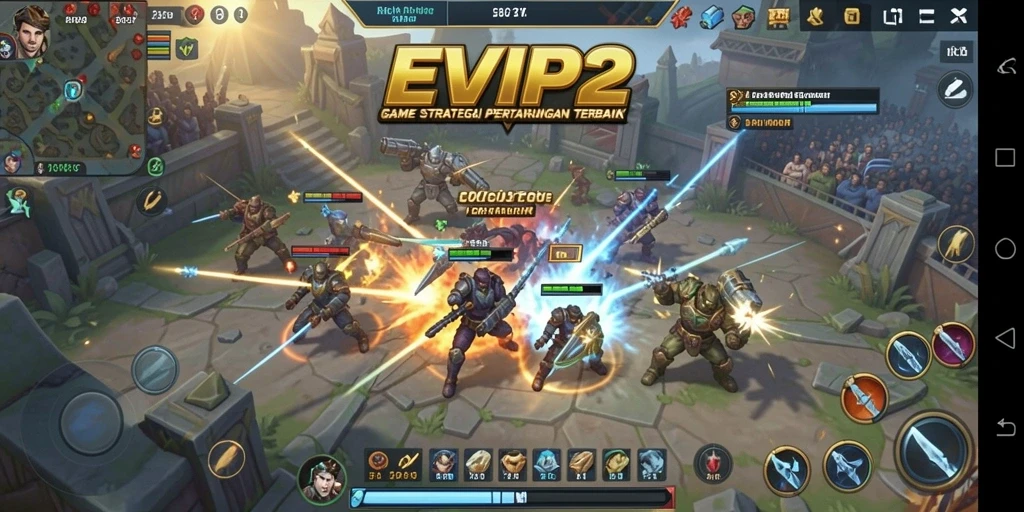 Tampilan menarik dari gameplay EVIP2 yang penuh strategi.
