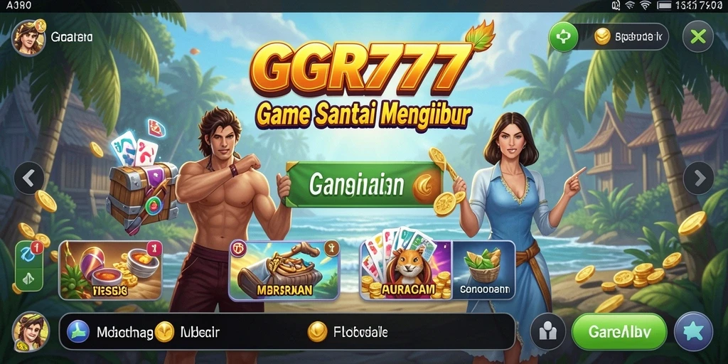 Screenshot utama GGR777 menampilkan gameplay yang sangat menarik.