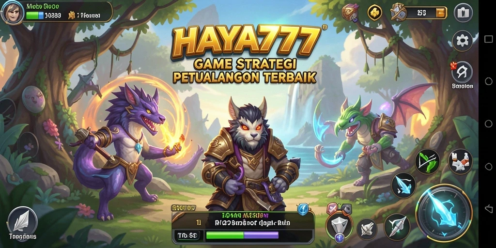 Tampilan gameplay menarik dari HAYA777 dengan aksi strategis yang mendebarkan.