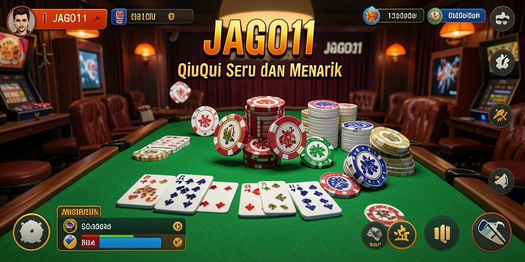Tampilan gameplay QiuQiu yang mendebarkan di JAGO11.