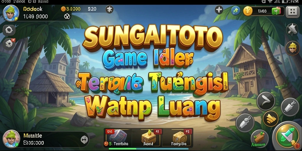 Tangkapan layar SUNGAITOTO menunjukkan suasana gameplay Idle yang menghibur.